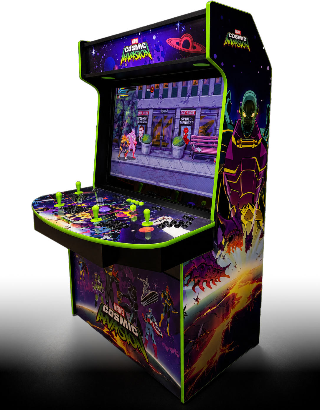 Cosmic Apex custom arcade build