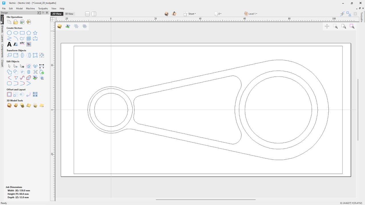 Cabinet modelled in CAD